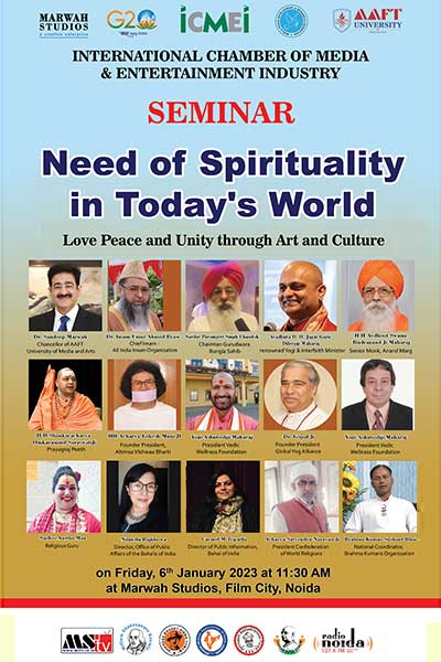 Need of Spirituality in Todays World