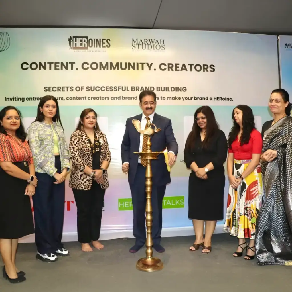 Sandeep Marwah Inaugurates Session on Content, Community, and Creators with HERoines Women Organization