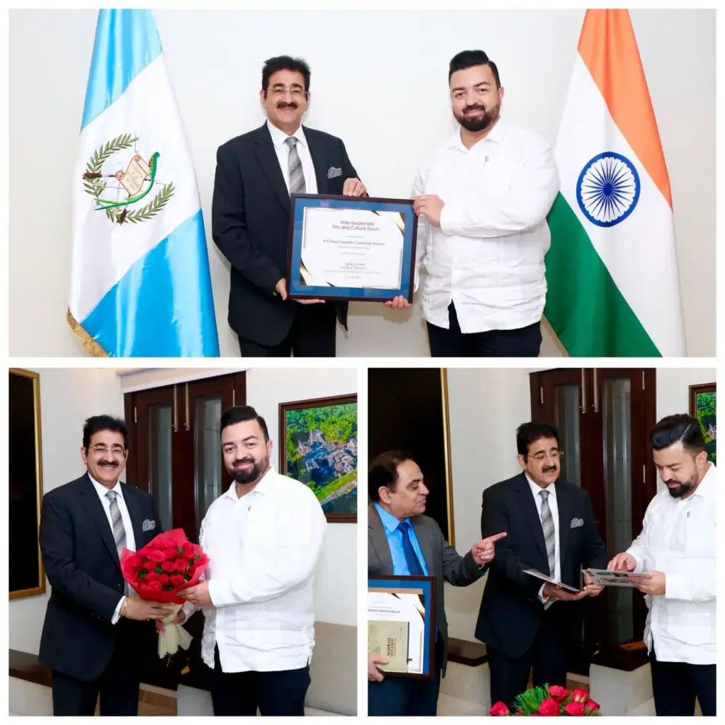 Omar Castañeda Solares Appointed Patron of Indo-Guatemala Cultural Forum