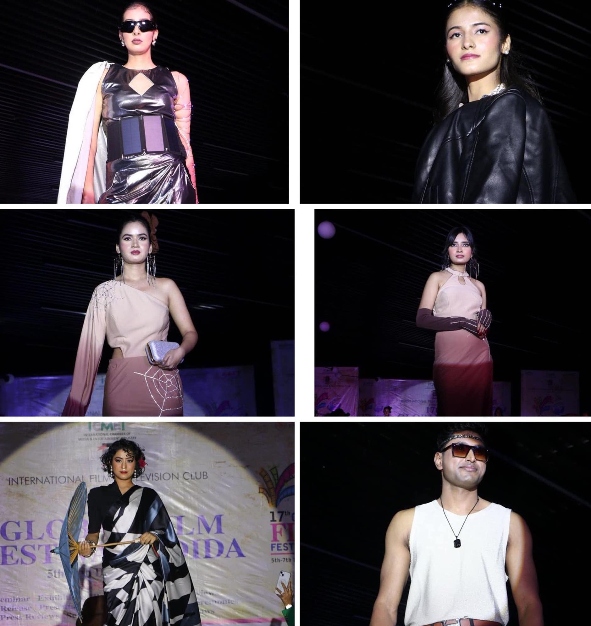 Fashion Show Depicting Indian Film Industry Shines at 17th Global Film Festival