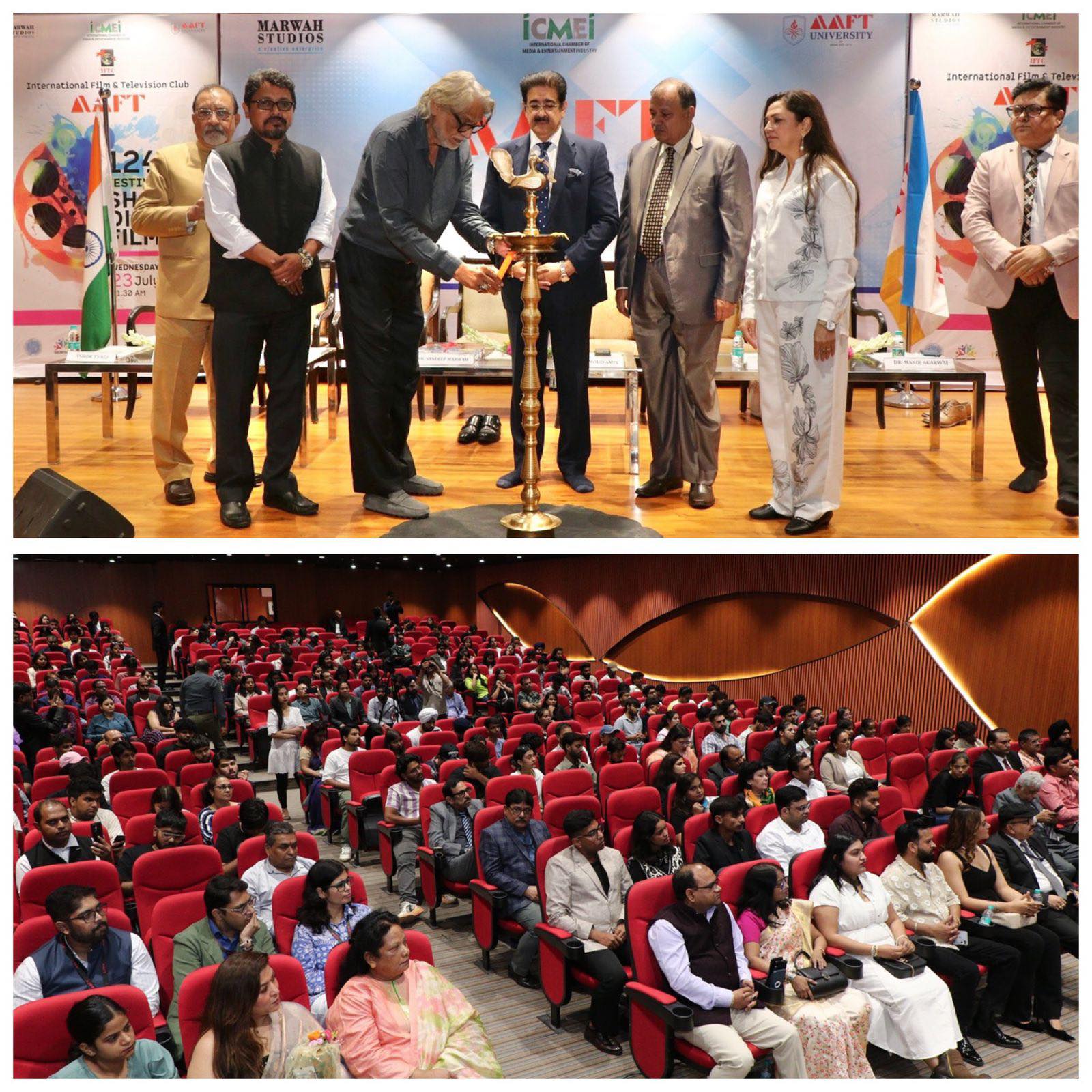 124th AAFT Festival of Short Digital Films Inaugurated by Filmmaker Muzaffar Ali at Marwah Studios