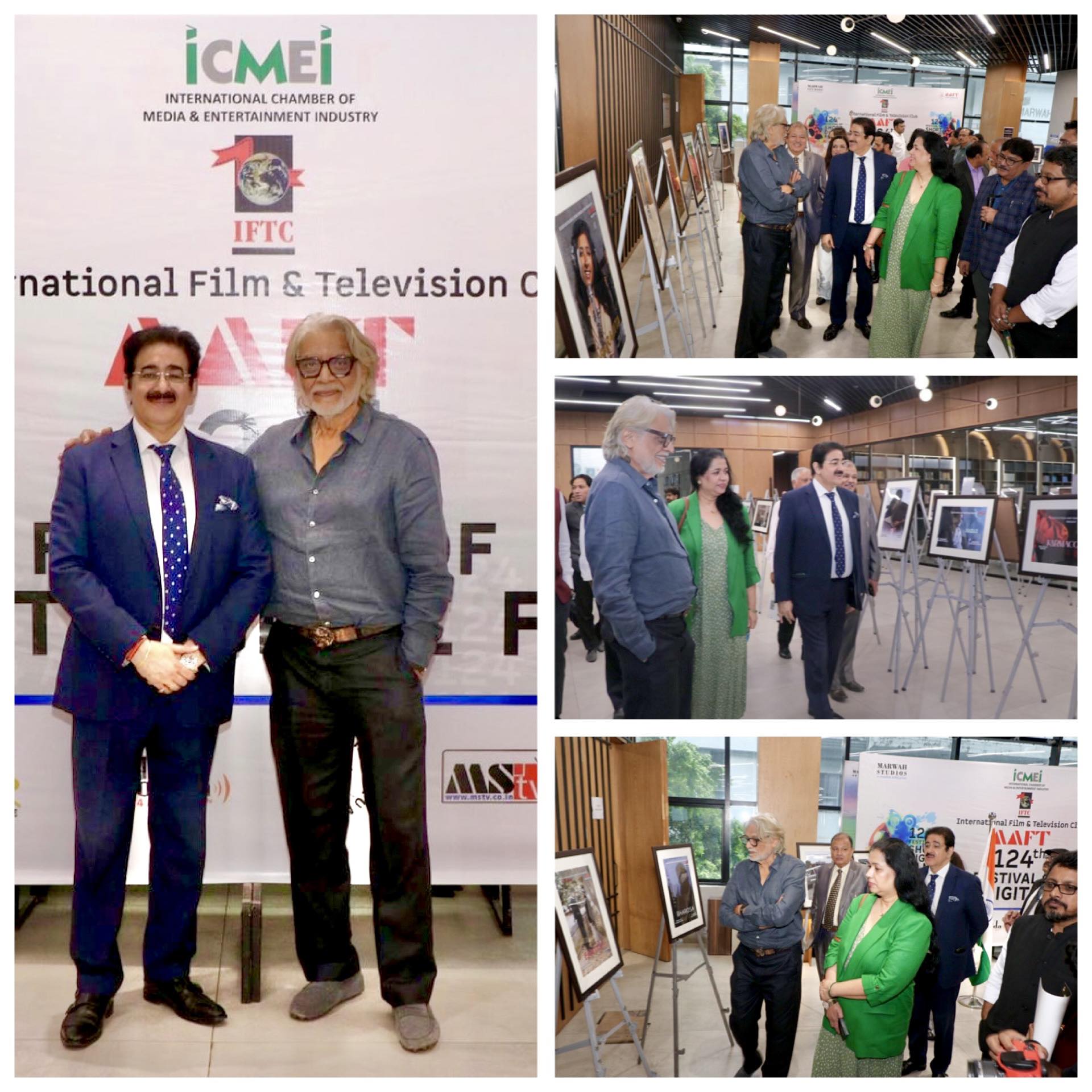 Exhibition Showcasing 124 Short Film Posters Inaugurated at Marwah Studios – A Tribute to 32 Years of Cinematic Excellence