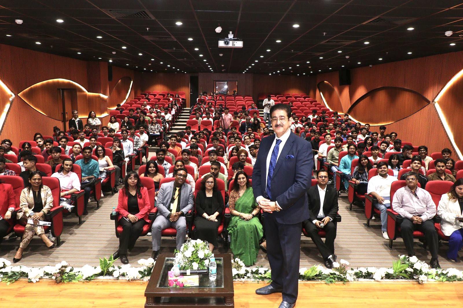 Dr. Sandeep Marwah Inspires Students at AAFT Orientation 2025 with Visionary Address