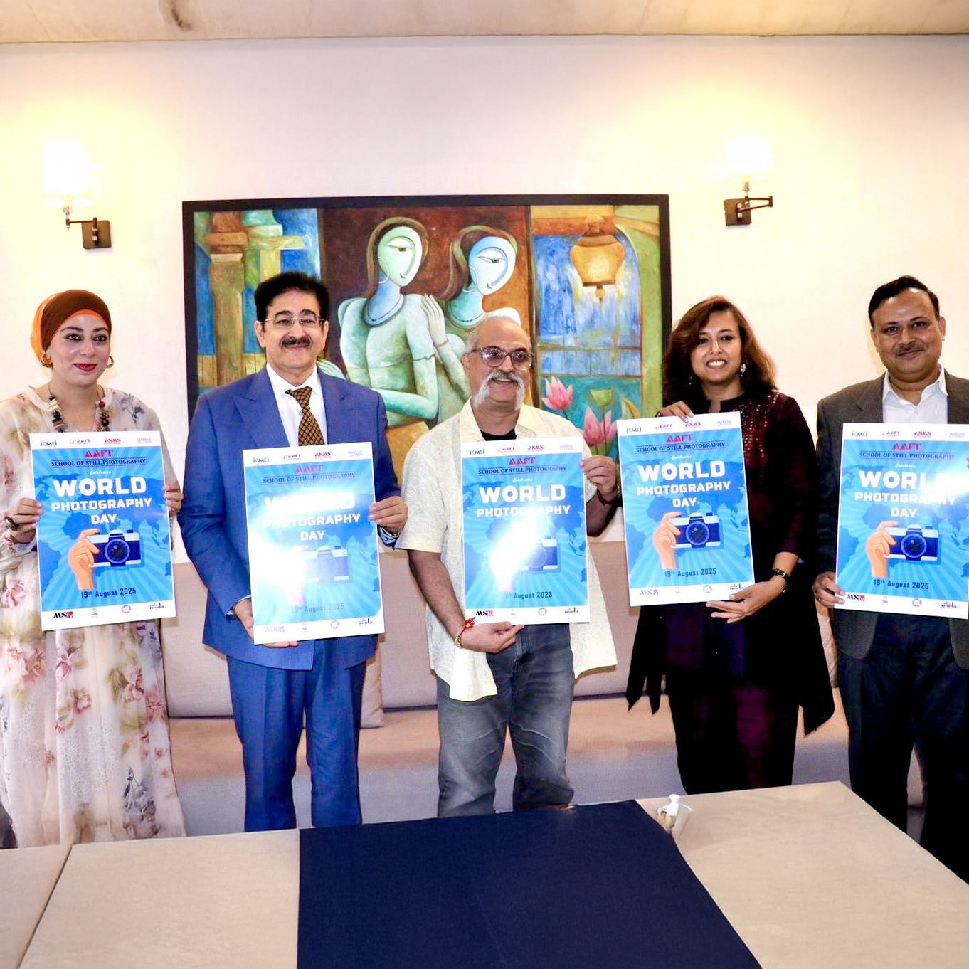 World Photography Day Celebrated at Marwah Studios with Poster Launch