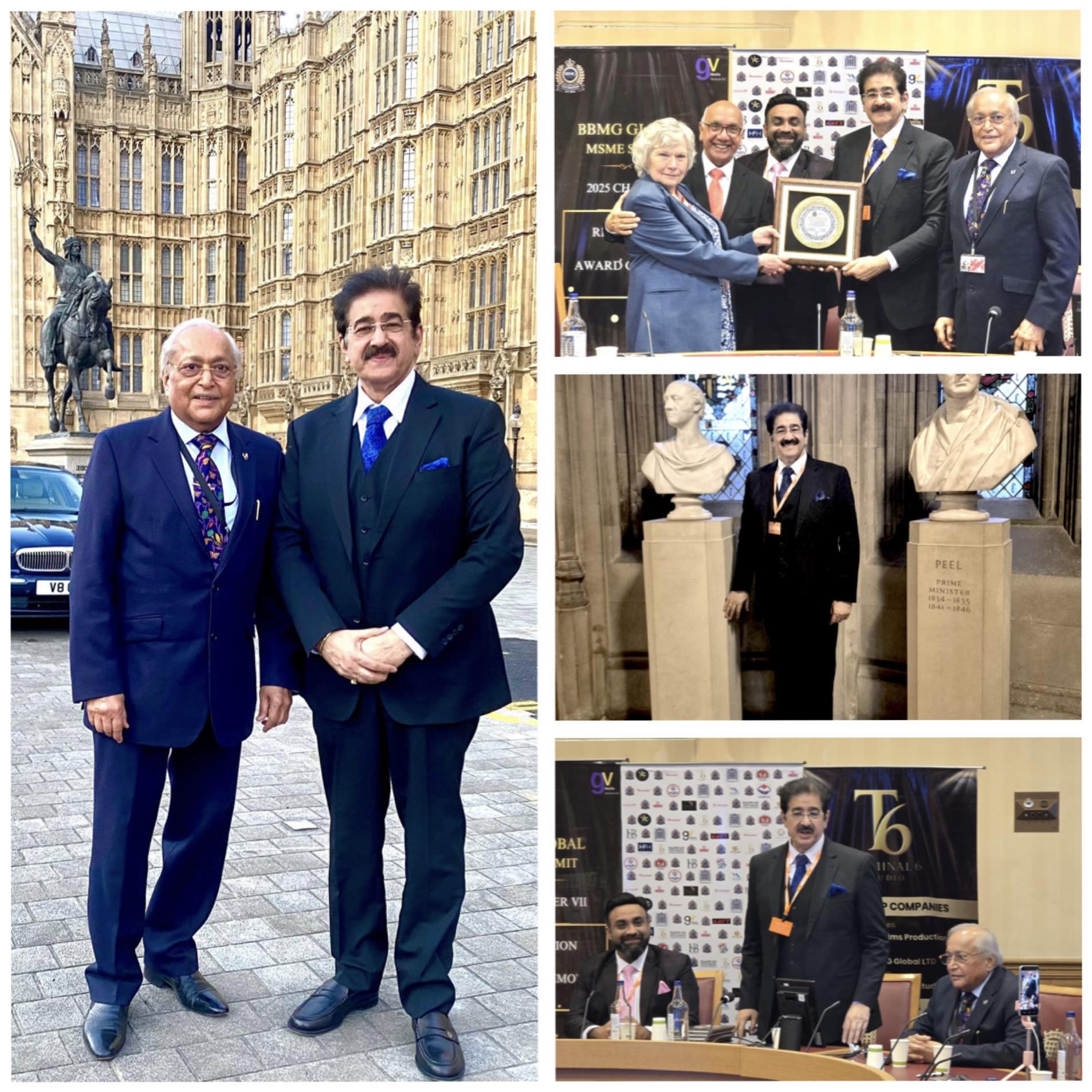 Dr. Sandeep Marwah Delivers Powerful Address at the British Parliament During Book Launch Ceremony