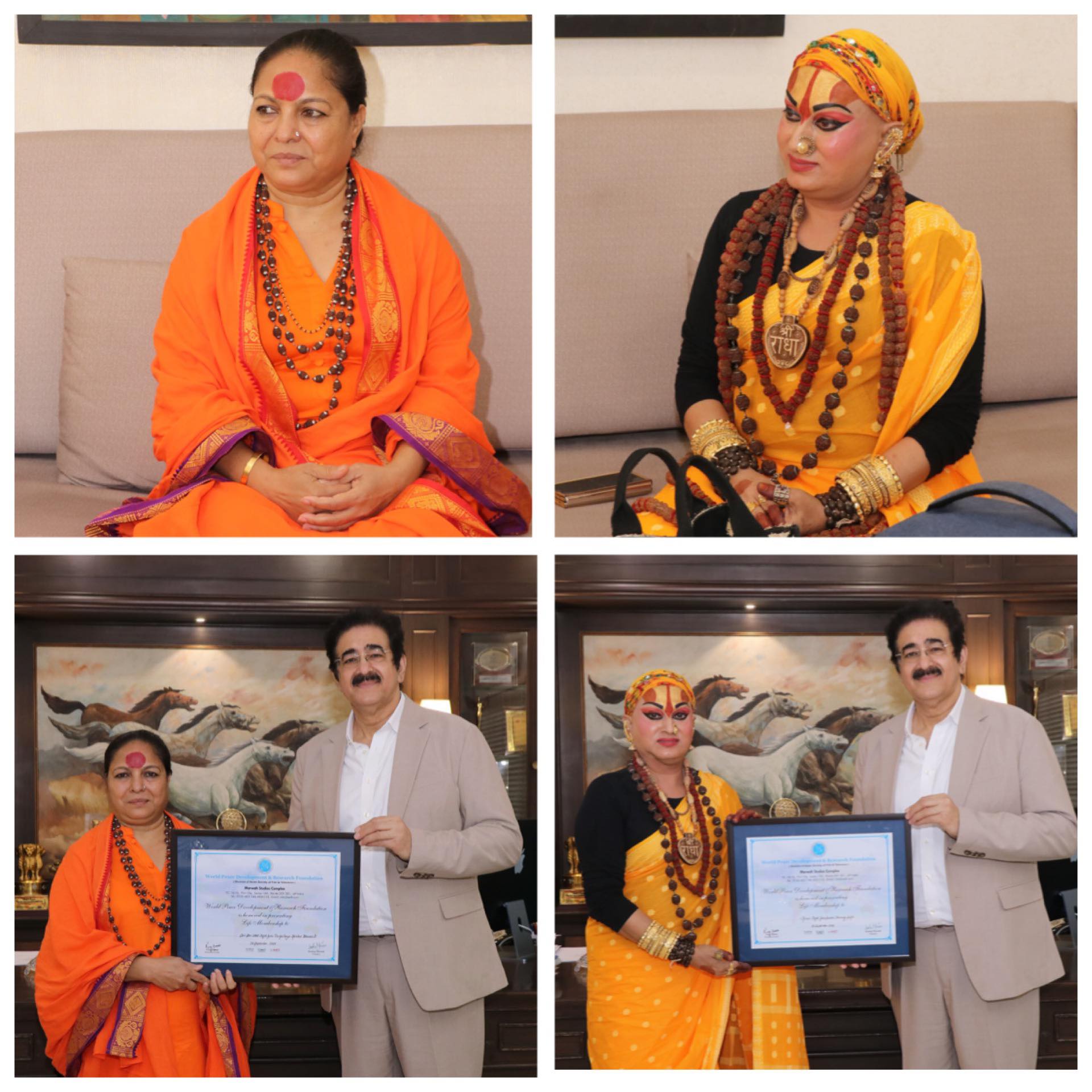 World Peace Development and Research Foundation Welcomes Spiritual Leaders as New Members