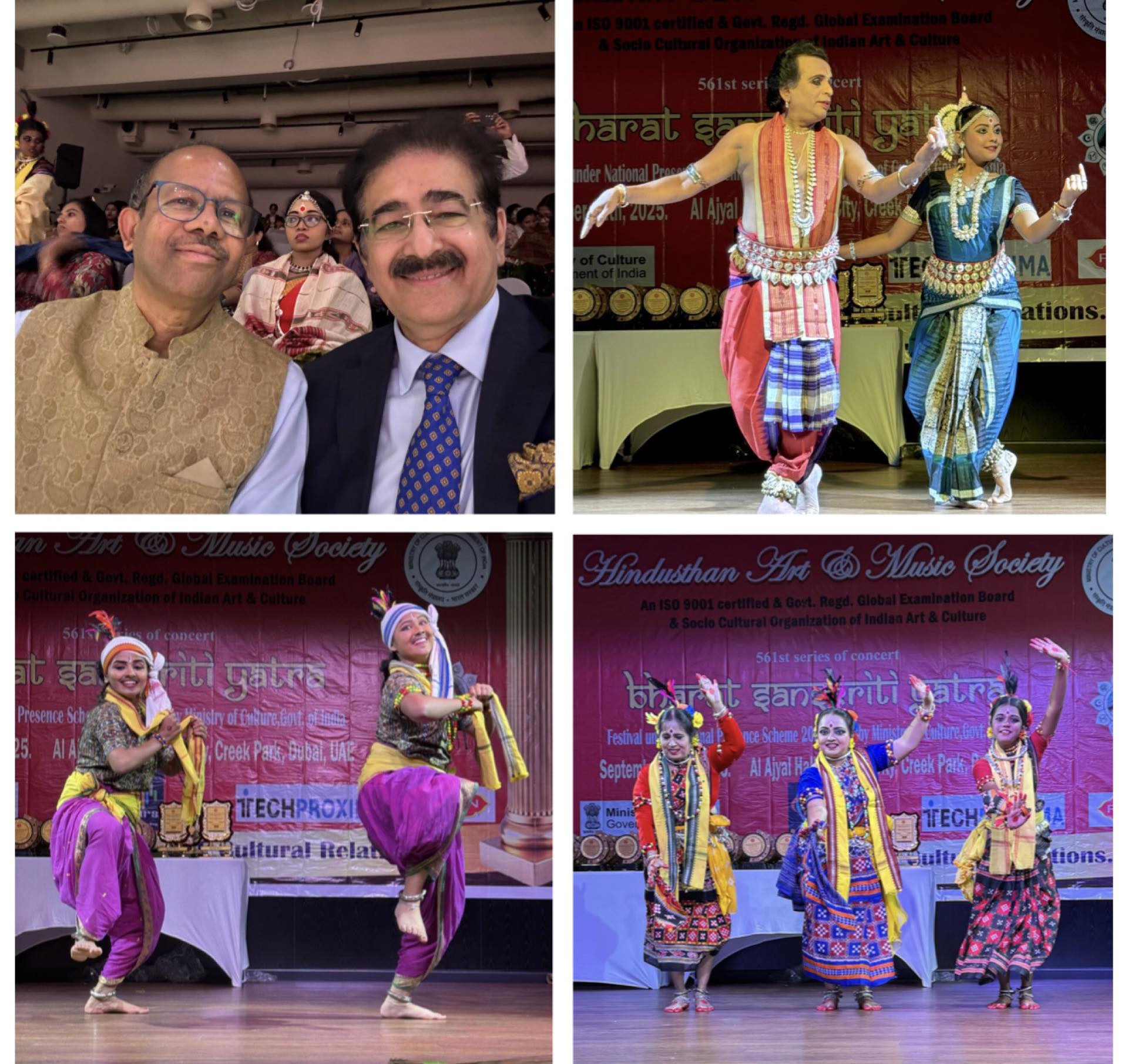 Dr. Sandeep Marwah Inaugurates ‘Bharat Sanskriti Yatra’ in Dubai Celebrating 50 Years of India–UAE Cultural Relations