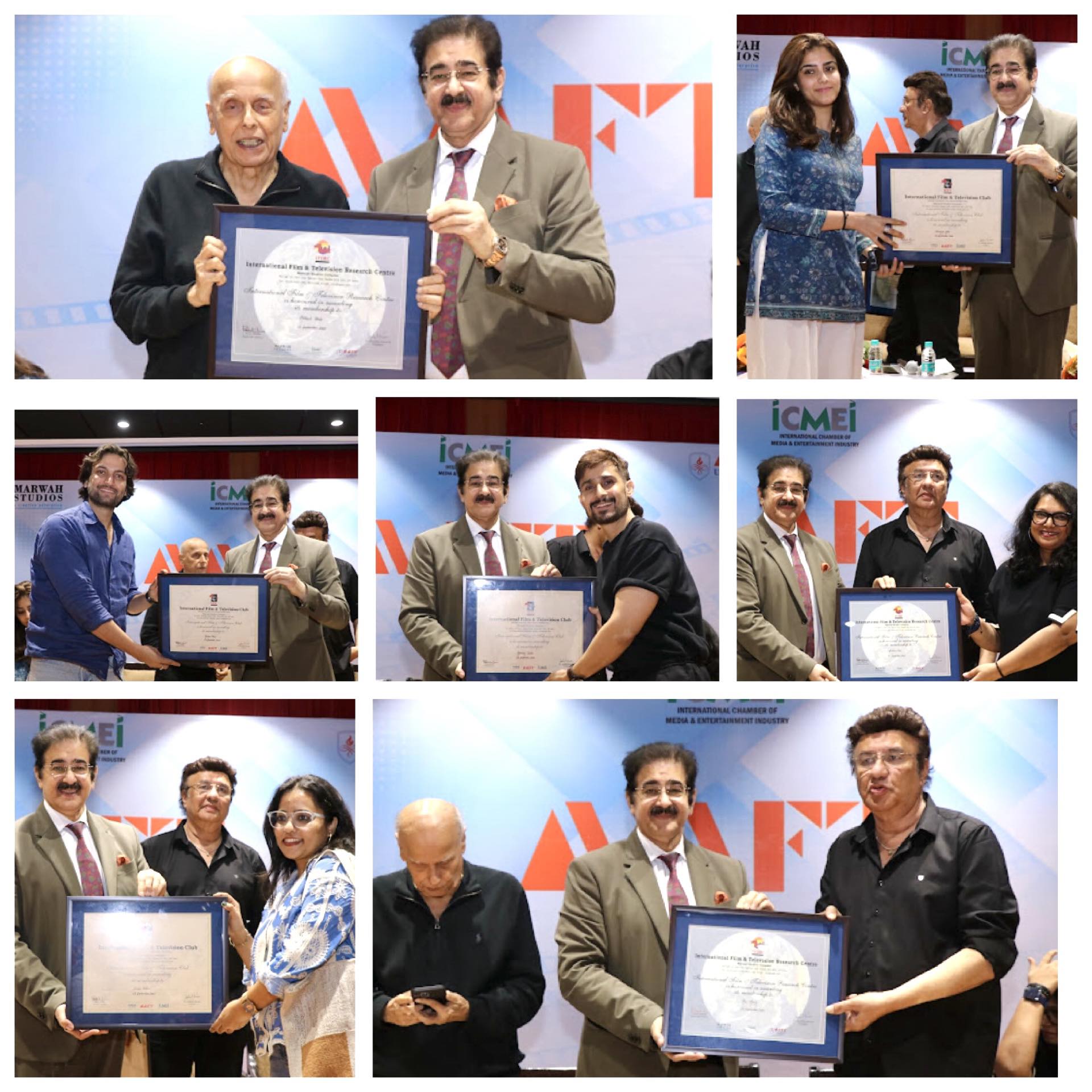 Curtain Raiser of 11th Global Literary Festival Noida 2025 with Team of Film “Tu Meri Puri Kahani”