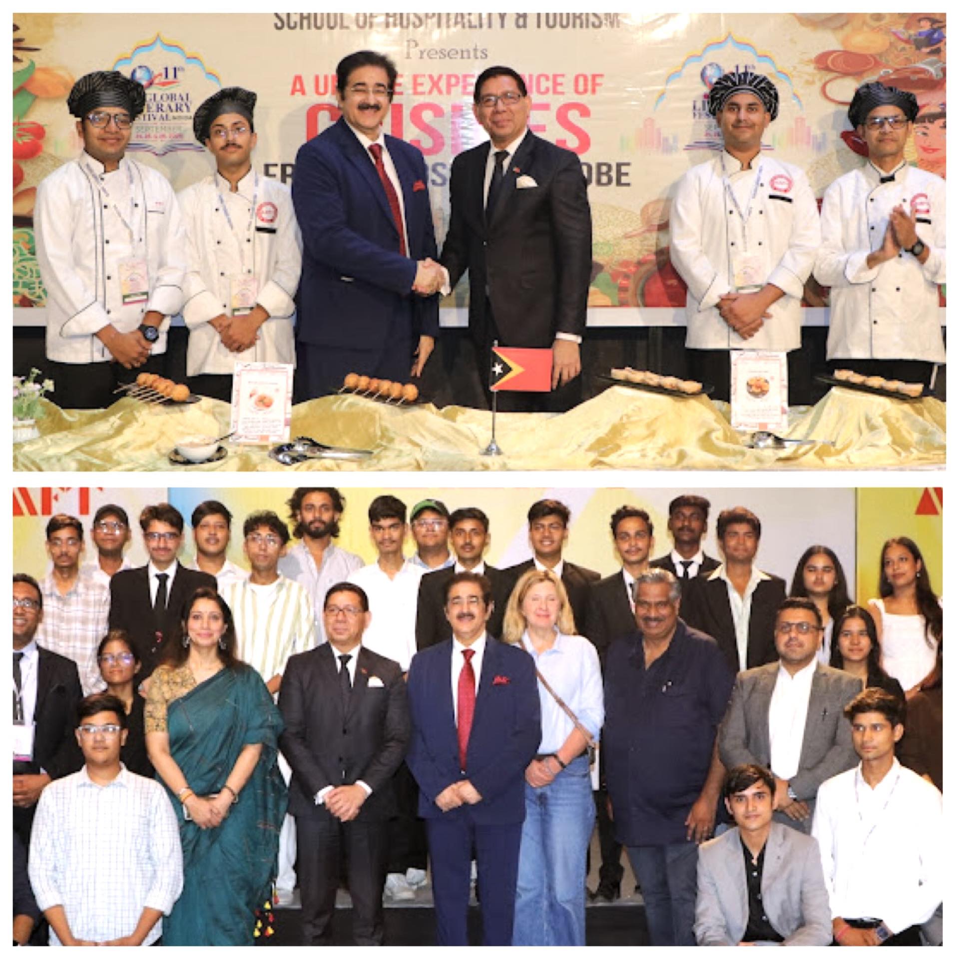 ICMEI and AAFT School of Hospitality & Tourism Present Cuisines from Timor-Leste at 11th Global Literary Festival Noida 2025