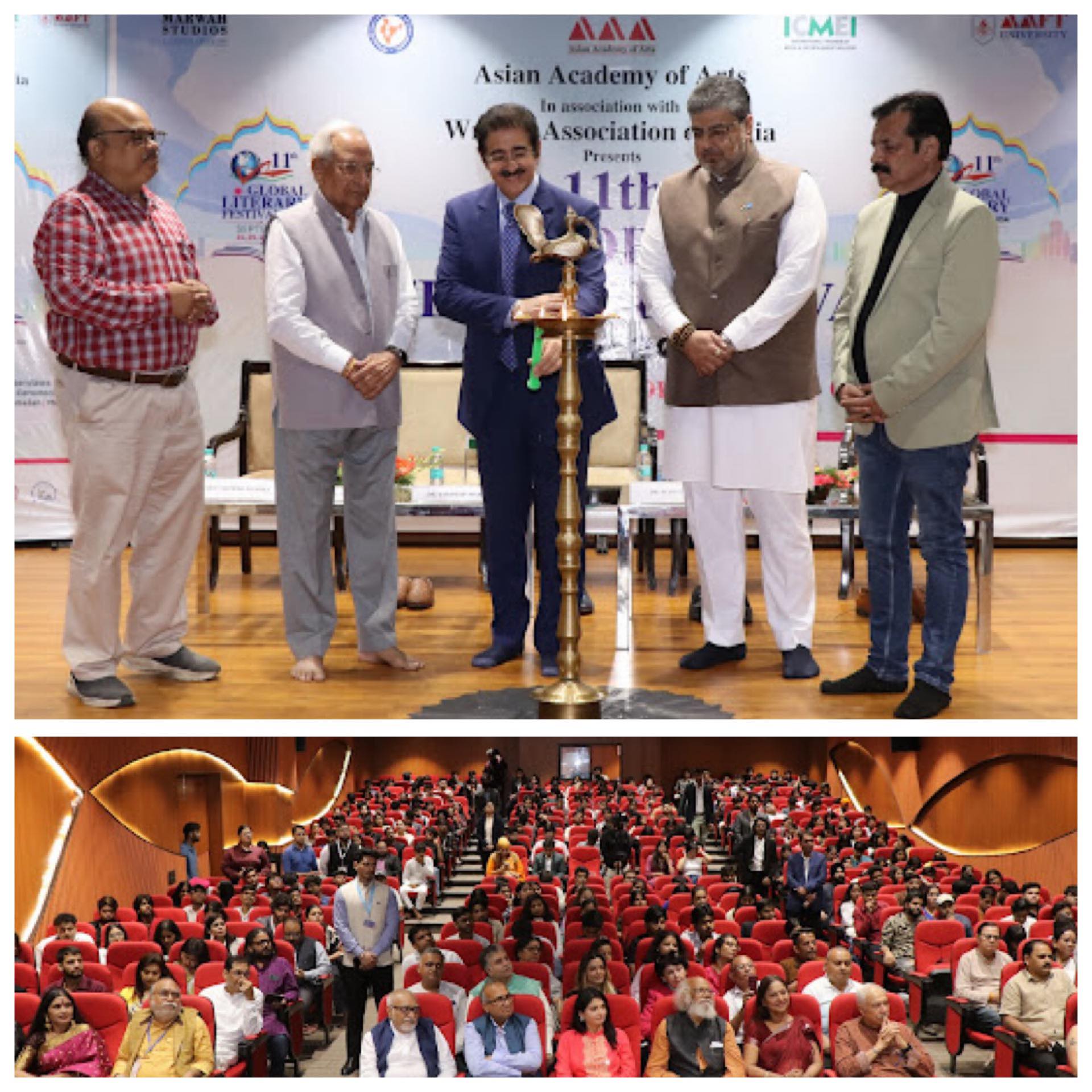 8th Atal Bihari Vajpayee National Award for Promotion of Art and Culture Inaugurated During 11th Global Literary Festival Noida at Marwah Studios