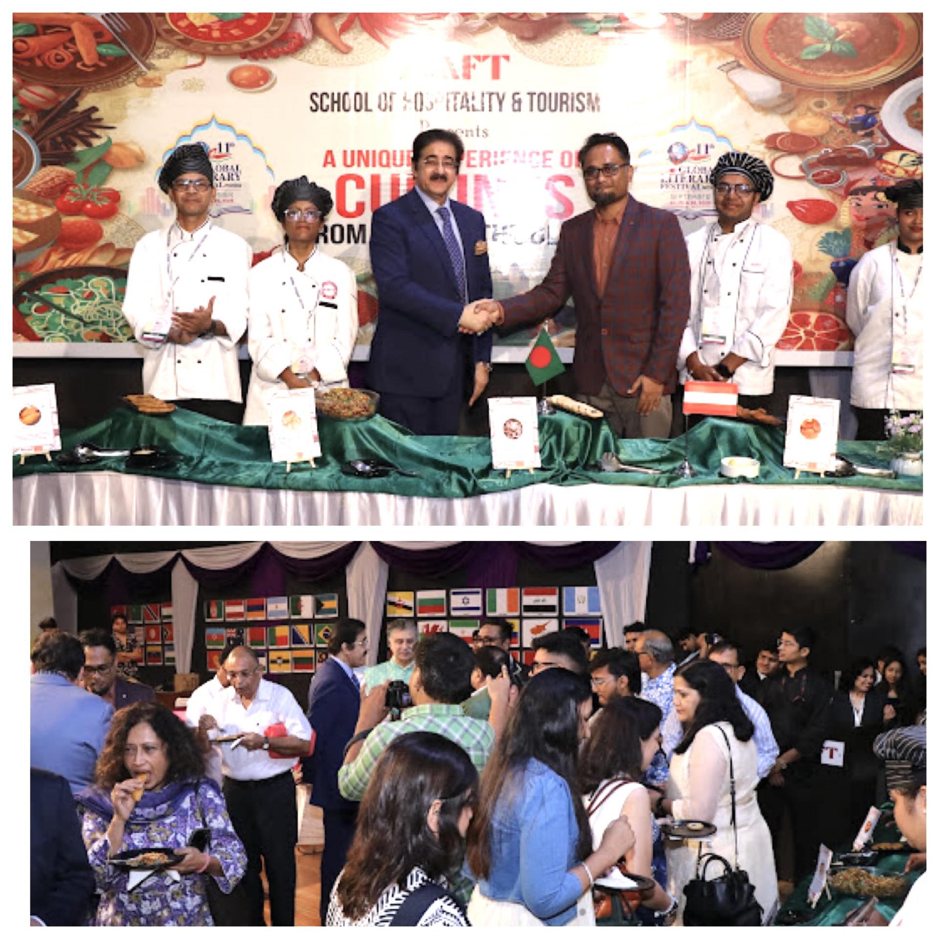 Cuisines from Bangladesh Presented at 11th Global Literary Festival Noida 2025