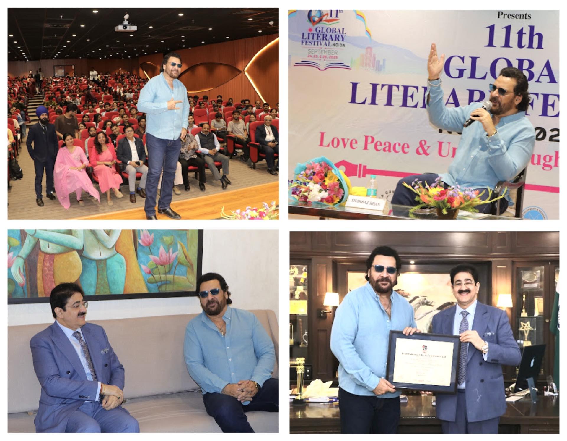 Renowned Actor Shahbaz Khan Conducts Master Class at AAFT, Marwah Studios