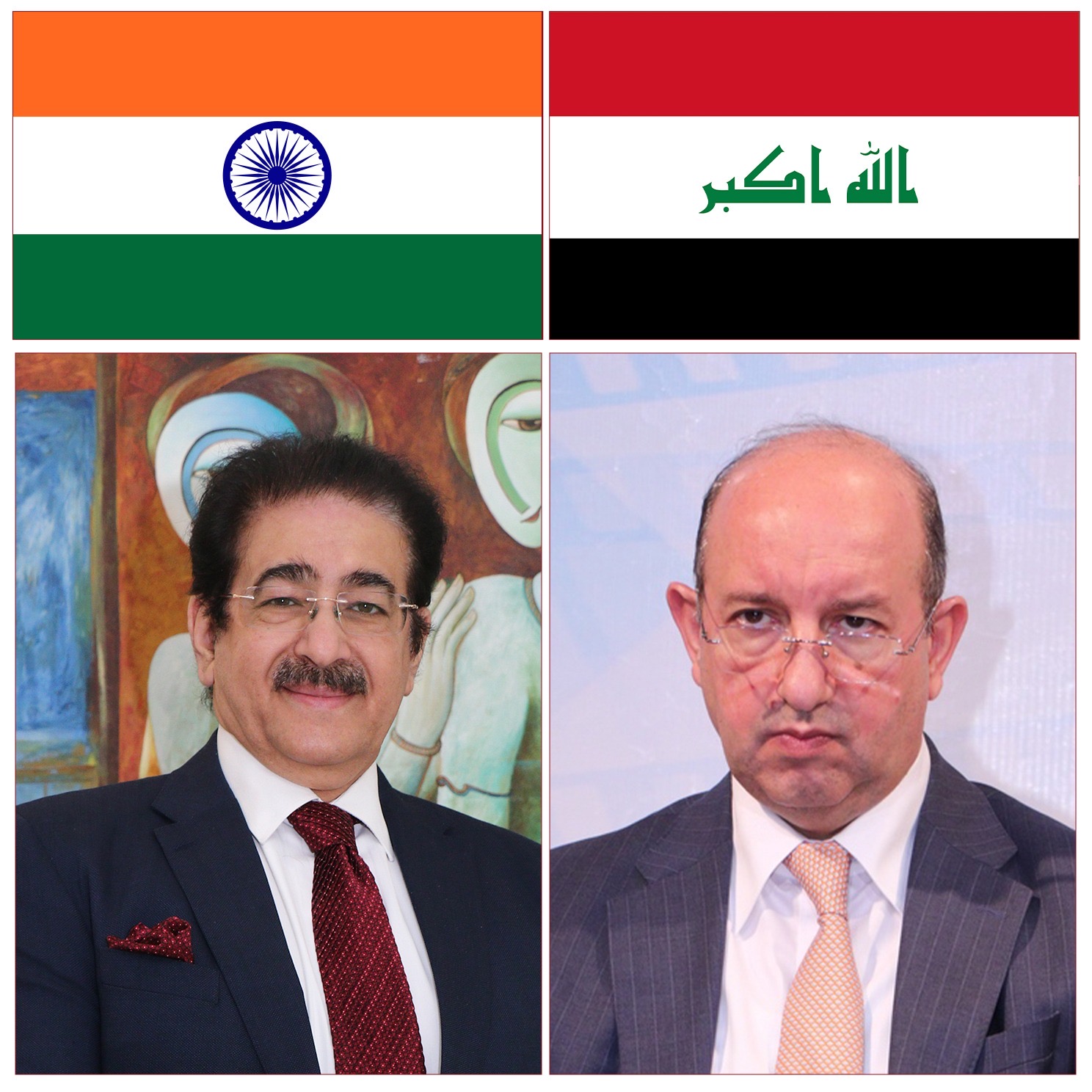 Dr. Sandeep Marwah Extends Greetings to Iraq on Independence Day